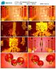 春节福字灯笼动态背景片头 红灯笼 节日 喜庆福字LED背景
