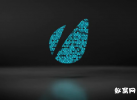 科技矩阵蜂窝状晶体块儿 优雅的标志动画 logo展示 AE模板免