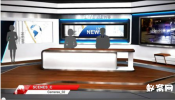 AE模板-三维场景 电视工作台 演播室 新闻包装 节目制作