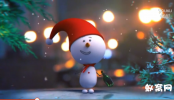 AE模板-2015圣诞可爱卡通雪人 圣诞节 片头项目 Snowman Intro