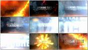 火焰爆炸燃烧地狱视频开场大气字幕AE模板免费下载 Explosion I