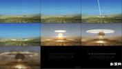 模拟原子弹核爆炸蘑菇云三维动画 Nitrogen BombAE模板