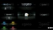 科技风未来科技旋转风暴三维标志 Transforming Logo RevealAE模板