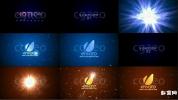 星空华丽星光粒子爆炸标志AE模板 Energetic Logo Revealer