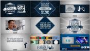 公司产品宣传商业宣传推广动画设计AE模板 Kinetic 2 Promo