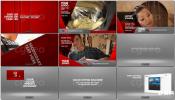 时尚红色社交网络商业促销推广宣传片 YouTube PromoAE模板