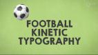 AE模板-MG卡通足球宣传动画开场 Soccer Kinetic Typography Cartoon