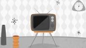 AE模板-复古卡通老电视机娱乐搞笑节目预告开场 Retro Tv 70s