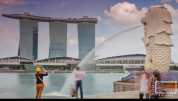 新加坡超清唯美城市宣传旅行风光延时拍摄地理景点视频素