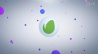 AE模板-三维多彩小球吸附爆炸Logo展示 Vibrant Particles Logo Reveal