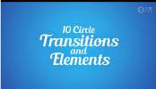AE模板-时尚简洁圆圈MG动画元素转场 Circle Transitions and Elements