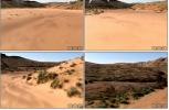 航拍地面系列视频 实拍 沙漠地貌素材