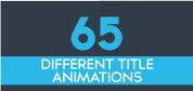 65组简洁的文字标题动画AE模版，65 Minimal Title Animations