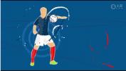 AE模板-铅笔手绘路径液体描边动画动感足球体育赛事预告 Socc