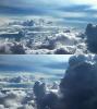 云层之上的美丽天空风景视频素材天空蓝天白云云朵天堂晴