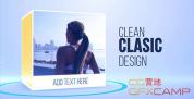 AE模板-三维盒子广告包装旋转图片展示宣传片头 Classic Box Prom
