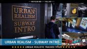 AE模板-实拍地铁广告文字图片跟踪片头 Urban Realism – Subway Int