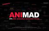AE模板-文字标题人名字幕条动画 AniMad 299+ Titles and Lower Thirds