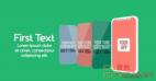 AE模板-扁平化iPhone X手机APP动画展示 App Promotion Kit