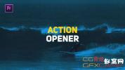 PR模板-动作视频宣传片开场 Action Opener
