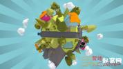 AE模板-三维卡通星球城市动画 3D Titles Tiny Planet