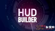 AE模板-HUD科技感元素制作工具包 HUD Builder