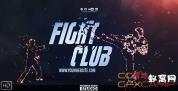 E模板-搏击体育宣传片头 Fight Club Broadcast Pack