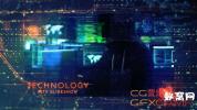 AE模板-科技感城市交通线路图视频片头 Technology City Slideshow