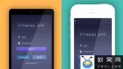 AE模板-手机平板扁平化APP宣传动画片头 Flat App Promo