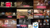 AE模板-城市生活视频包装片头 Elegant Slideshow