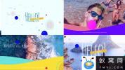 AE模板-时尚卡通夏天旅游视频片头 Summer Opener V2