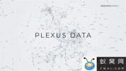 AE模板-点线粒子数据文字标题宣传片头 Data Flow Plexus Titles