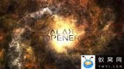 AE模板-银河星系穿梭文字标题宣传片头 Galaxy Opener Titles