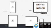 AE模板-黑白商务简洁网站APP介绍展示 G2 – App – Website Presenta