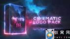 AE模板-大气能量描边Logo动画 Cinematic Saber Logo Pack
