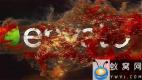 AE模板-火焰爆炸粒子Logo动画 Fire Explosion Logo Reveal 3