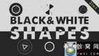 AE模板-黑白创意图形MG动画片头 Black White Shapes