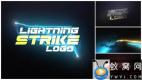 AE模板-闪电能量Logo动画 Lightning Strike Logo