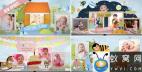 AE模板-卡通儿童婴儿相册照片展示 Hey, I’m Turning One! – Baby Birthday Album