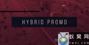 AE模板-动感视频宣传开场 Hybrid Promo