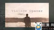 AE模板-复古图片介绍开场片头 Vintage Opener