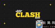 AE模板-创意文字排版视频包装片头 Clash Zone