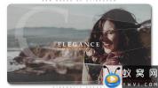 AE模板-大气幻灯片图片展示开场 Elegance Cinematic Opener Slideshow