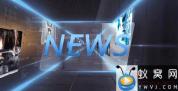 AE模板-科技感新闻栏目包装开场 News Open