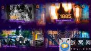 AE模板-科技感历史时间线宣传片开场 Digital History