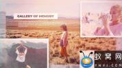 AE模板-回忆照片相册开场片头 Gallery of Memories