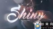 AE模板-文字标题遮罩图片开场 Shiny Slideshow