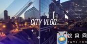 AE模板-城市图片生活记录片头 City Vlog