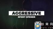 AE模板-体育运动视频片头 Aggressive Sport Opener