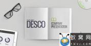 AE模板-商务办公室桌面合成宣传包装 Desco Company Presentation